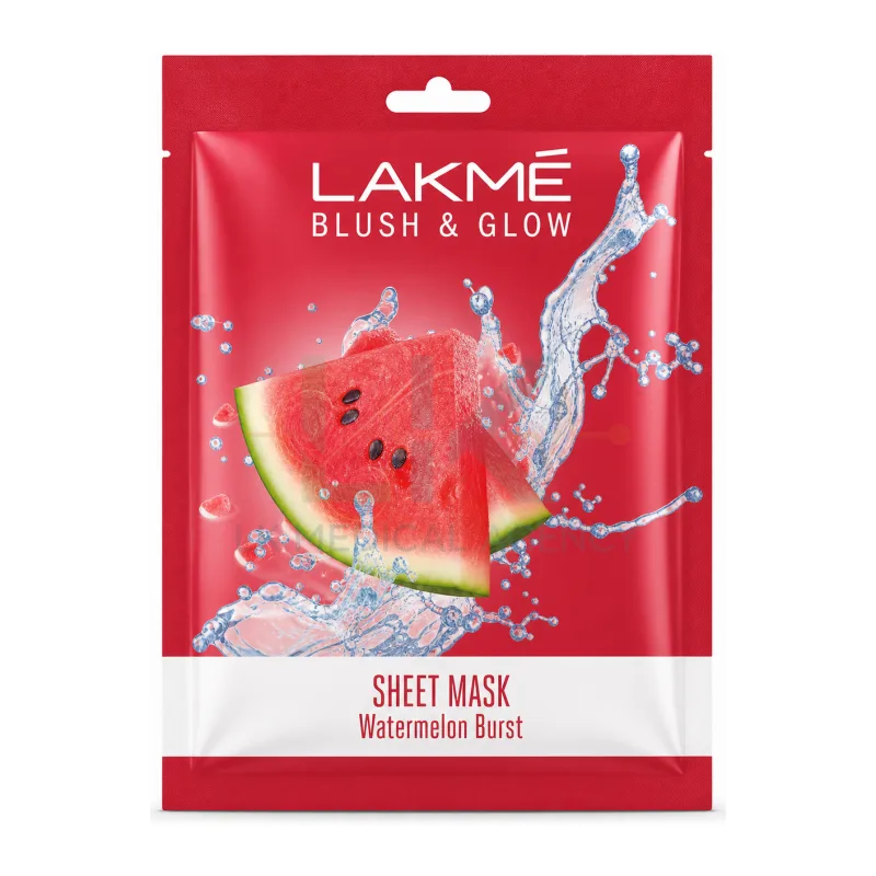 Lakme Blush & Glow Sheet Mask Watermelon Burst