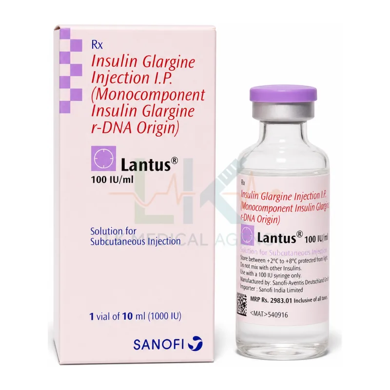 Lantus 100 iu vial