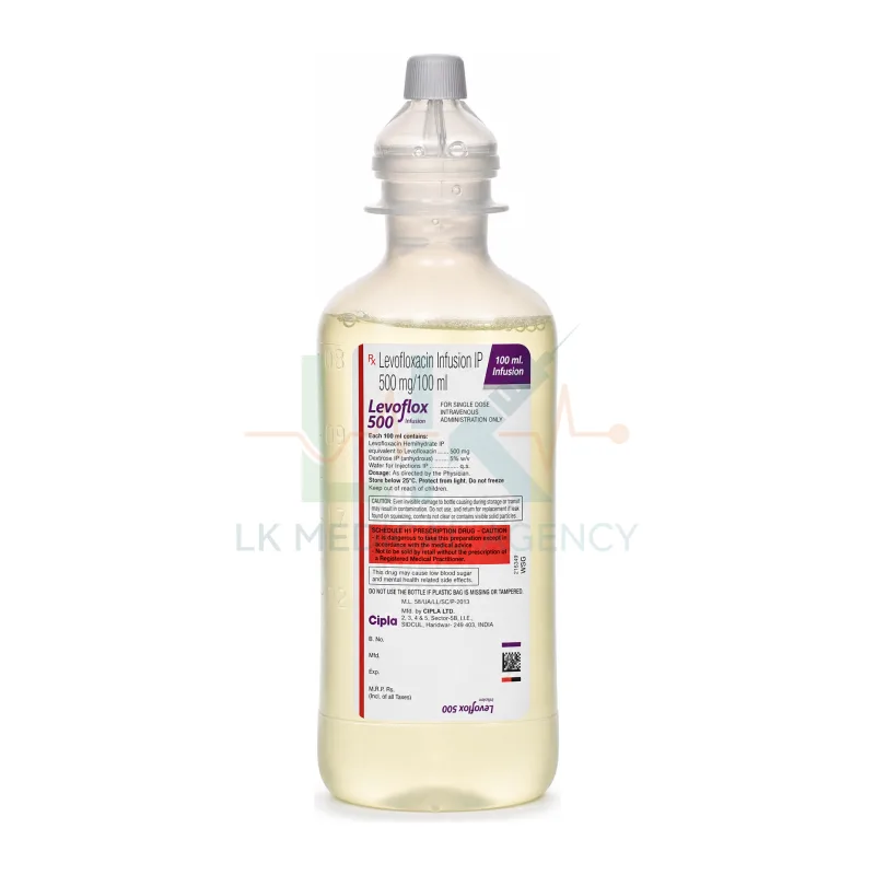 Levoflox Infusion 500 100 ml