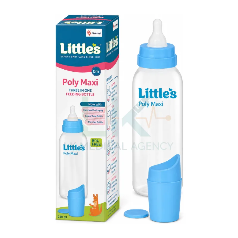 Littles Poly Maxi Bottle feeder 240ml