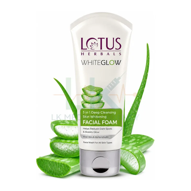 Lotus Herbal White Glow Face Wash 100g