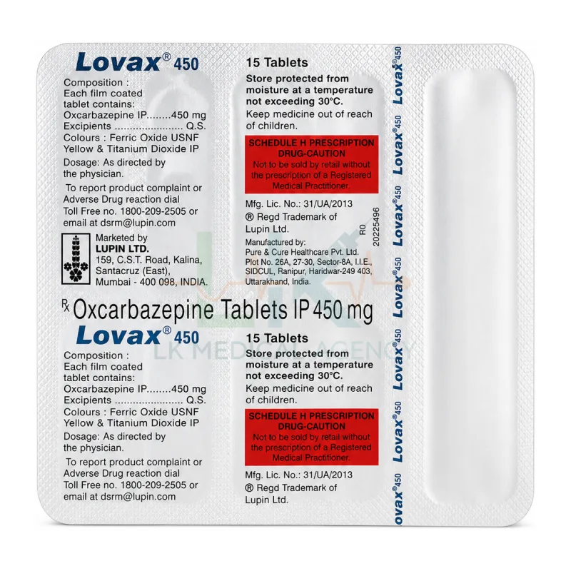 Lovax 450 15 tab