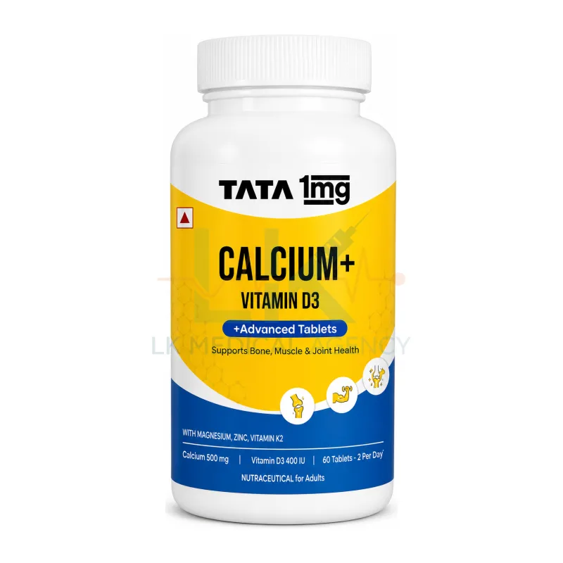 Tata 1 mg Calcium + Vit D3 60 tab