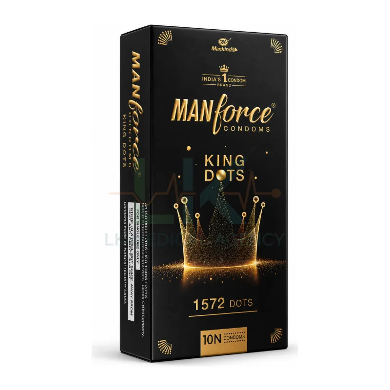 Manforce King Dots Condoms 10 pc