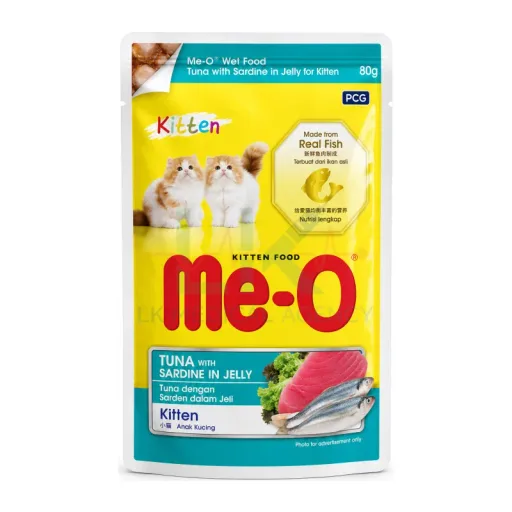 MeO Kitten Tuna Sardine Jelly 80 gm