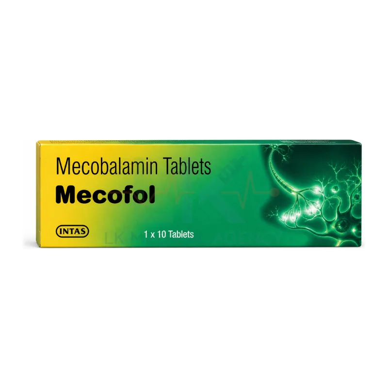 Mecofol 500 mcg 10 tabs