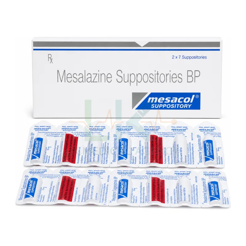 Mesacol Suppository 500 mg (7 PCS)