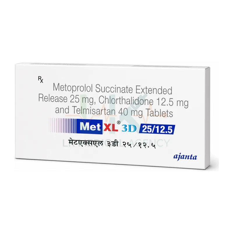 Met XL 3D 25/12.5 15 tab