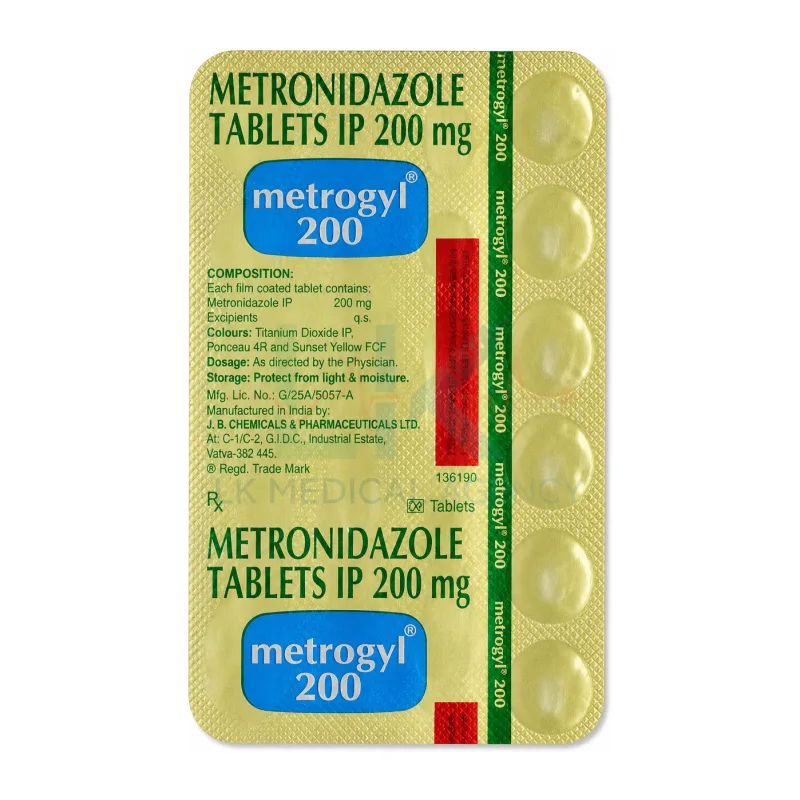 Metrogyl 200 20 tab