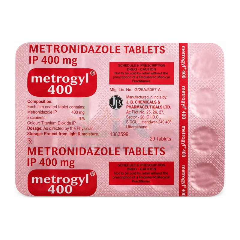 Metrogyl 400 20 tab