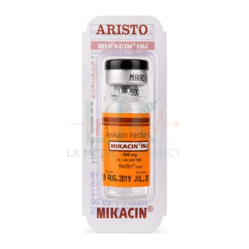 Mikacin 500mg Injection 500 mg