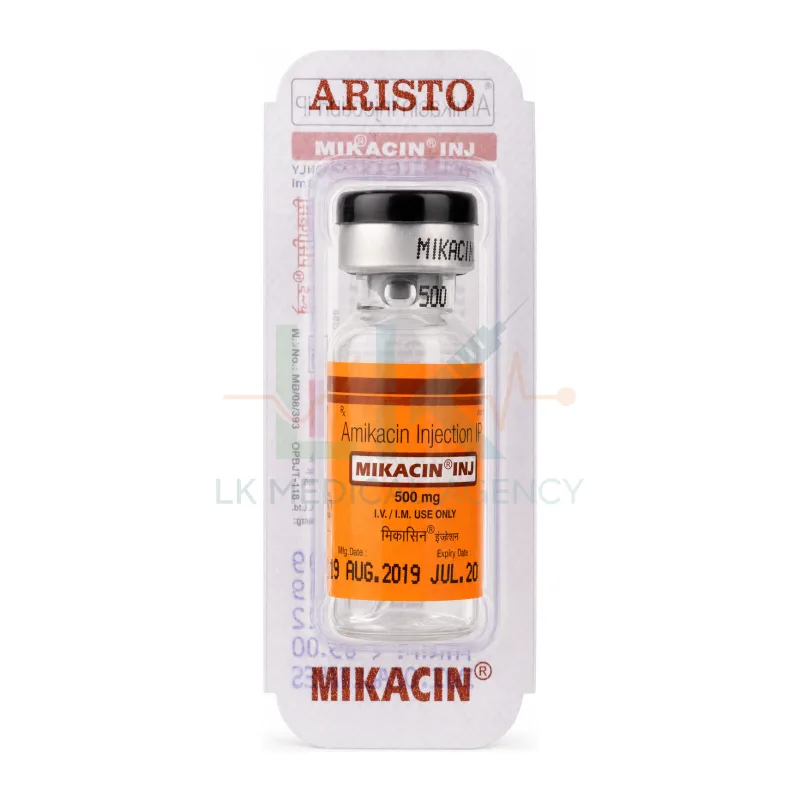 Mikacin 500mg Injection 500 mg