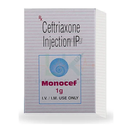 Monocef 1000mg Injection 1000 mg