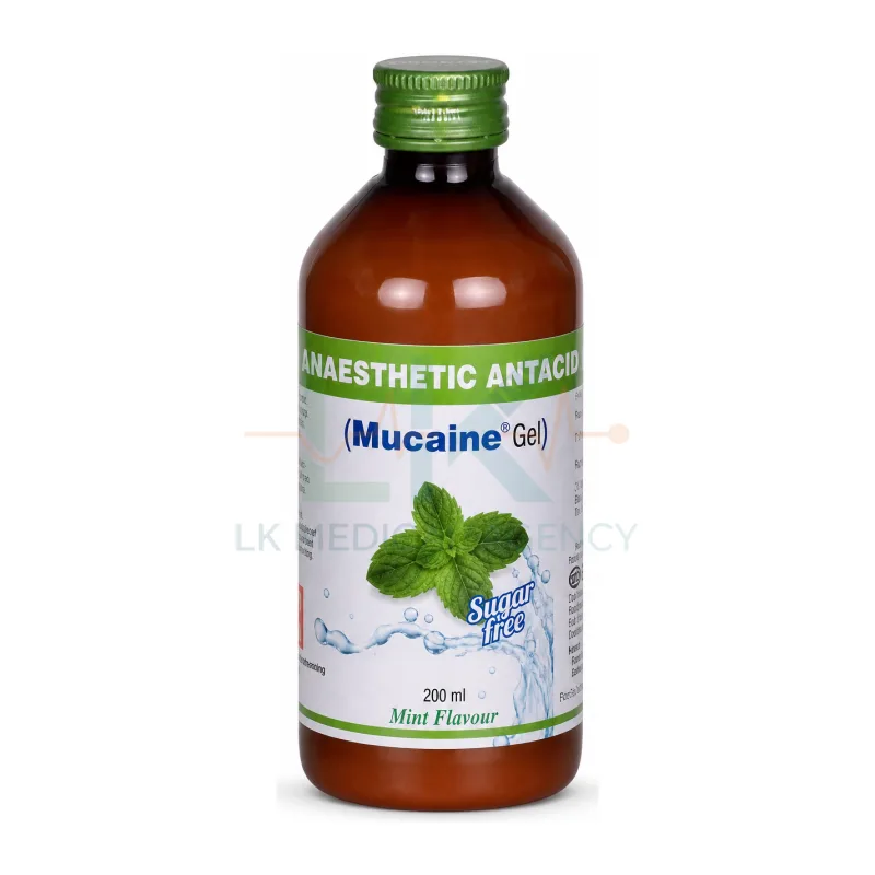 Mucaine Gel Mint 200 ml
