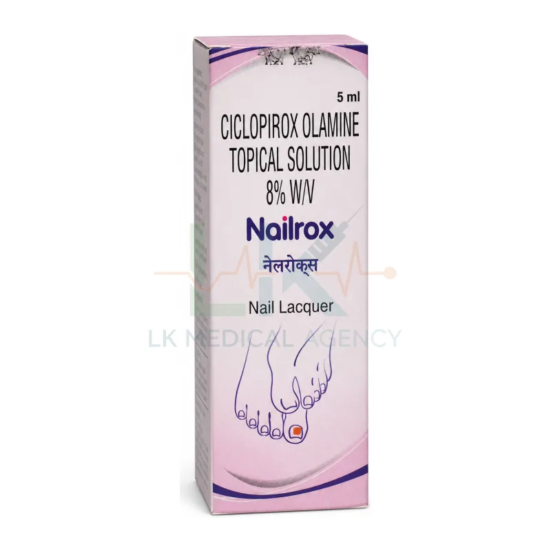 Nailrox 8% Nail Lacquer Solution 5 ml