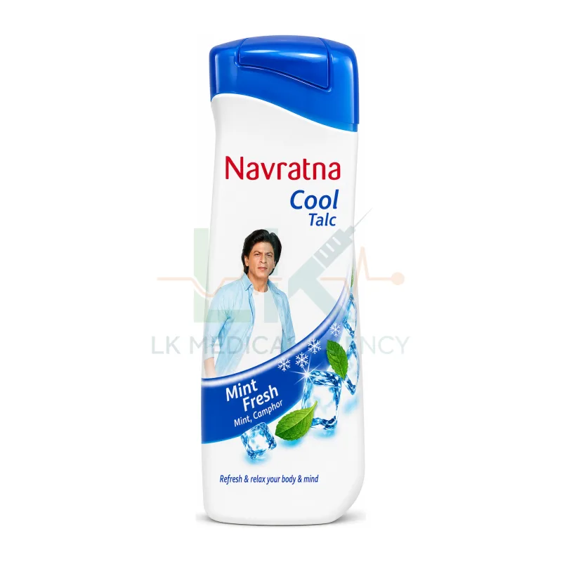 Navratna Cool Talc 100gm Mint Fresh