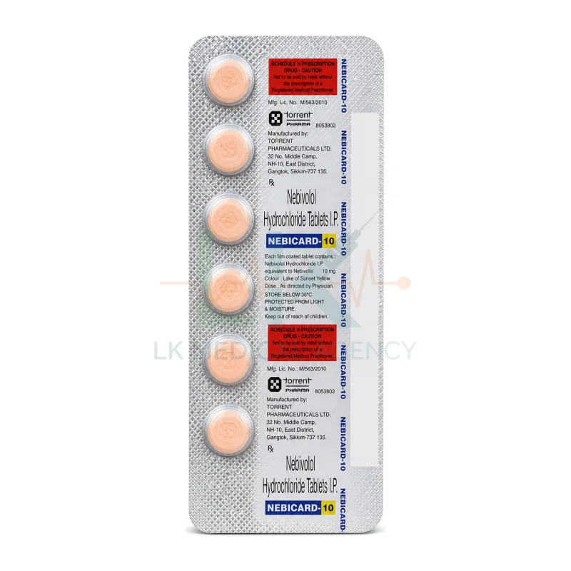 Nebicard-10 10 tab