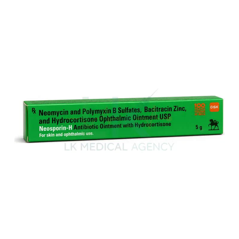 Neosporin H oint 5 gm