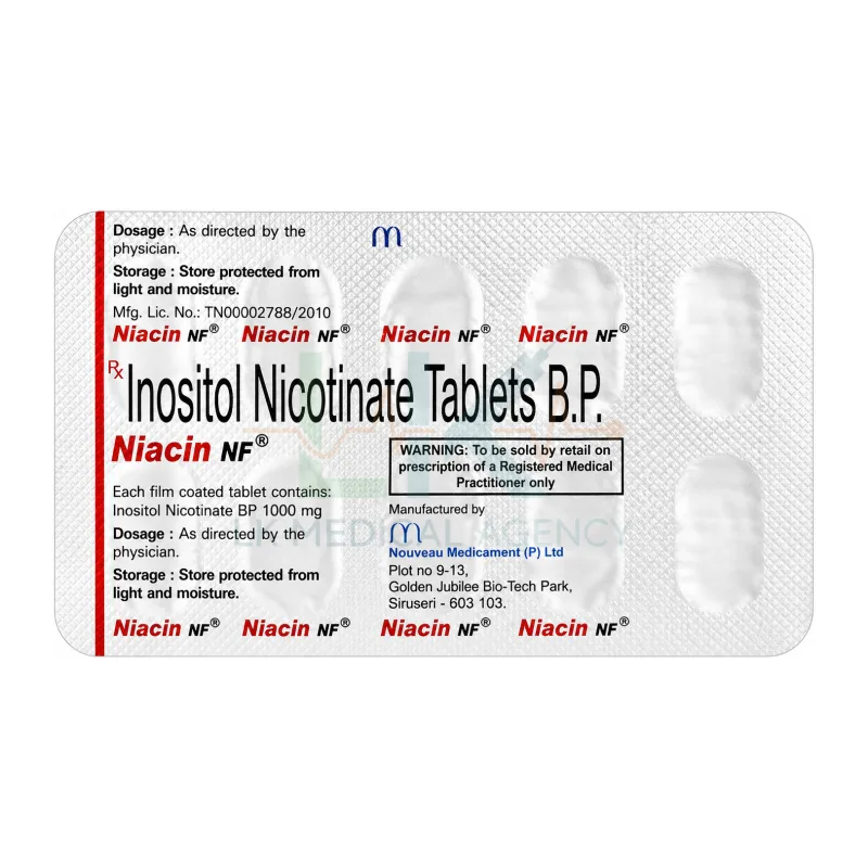 Niacin NF 10 tab