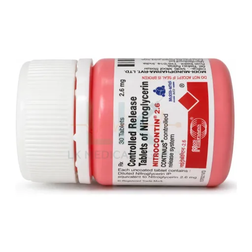 Nitrocontin 2.6 mg 30 tab