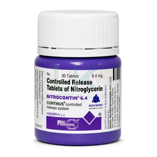Nitrocontin 6.4 mg 30 tab