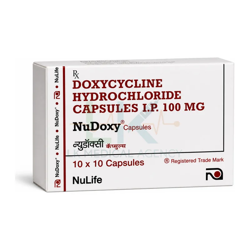 NuDoxy 100 mg Capsule (10 Cap)