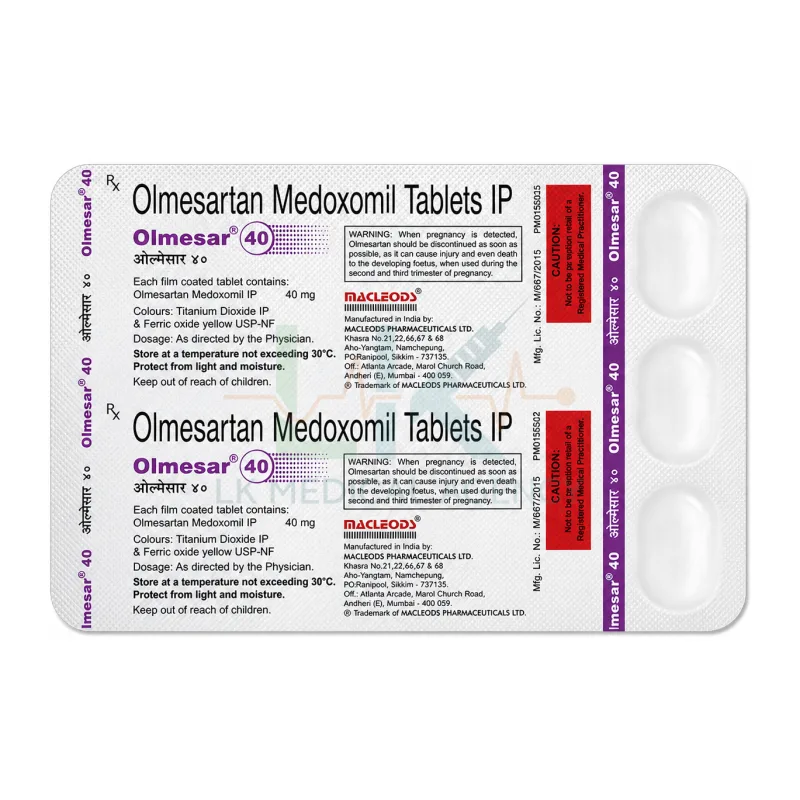 Olmesar 40 15 Tab