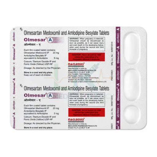 Olmesar A 15 Tab