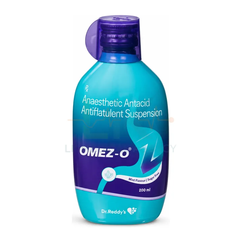Omez O Mint Flavour (Sugar Free) Suspension 200 ml