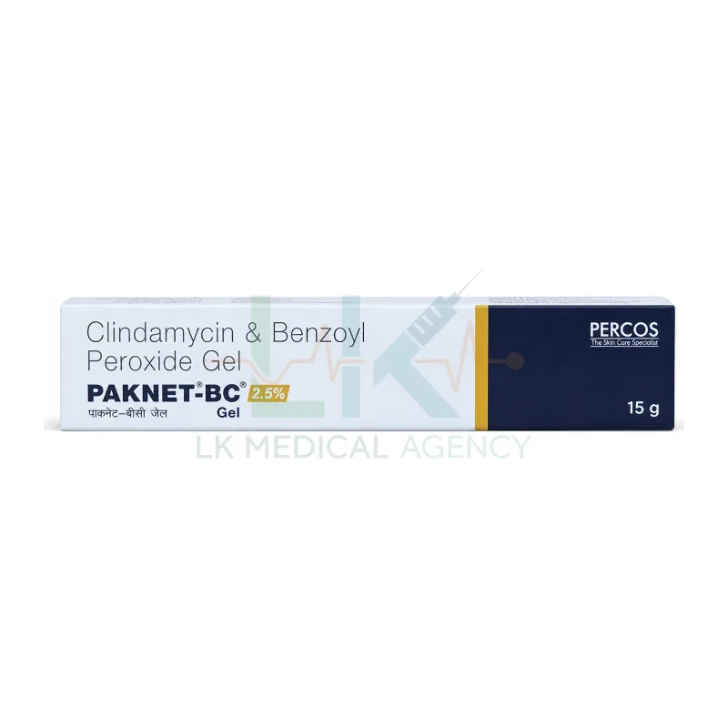 Paknet BC 2.5% Gel 15 g