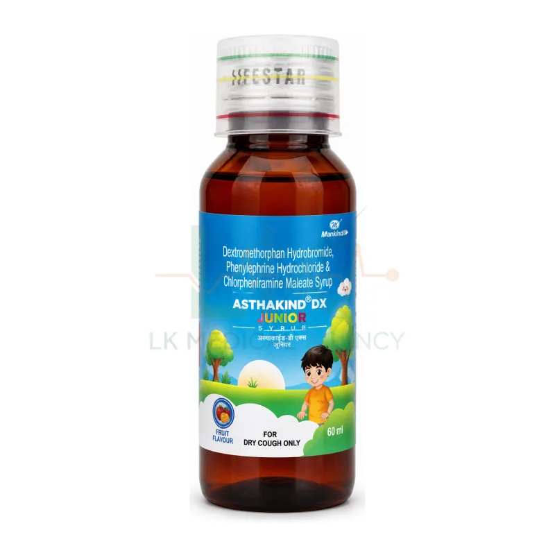Asthakind DX Junior Syrup 60 ml