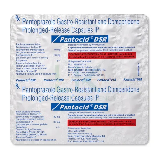 Pantocid DSR 15 cap
