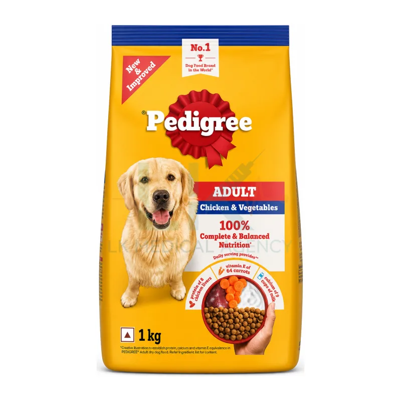 Pedigree Adult Chicken & Vegetable 1 kg