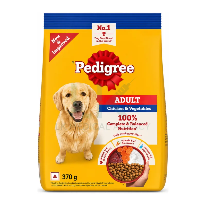 Pedigree Adult Chicken & Vegetable 370 gm