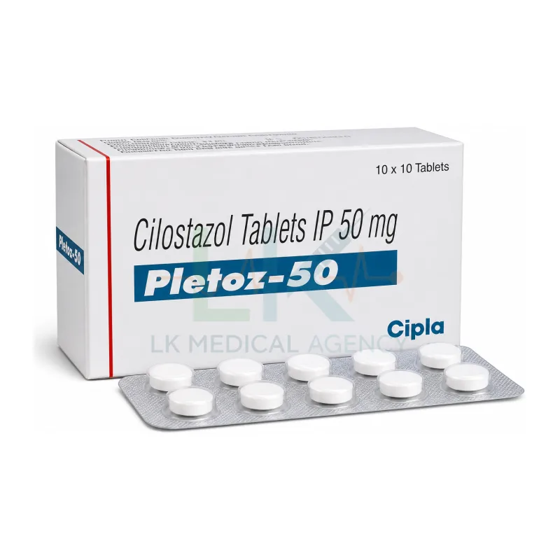 Pletoz 50 mg Tablet 10 tab