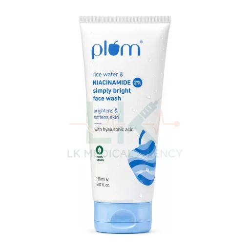 Plum Rice Water & Niacinamide 2%  Face Wash 150 ml