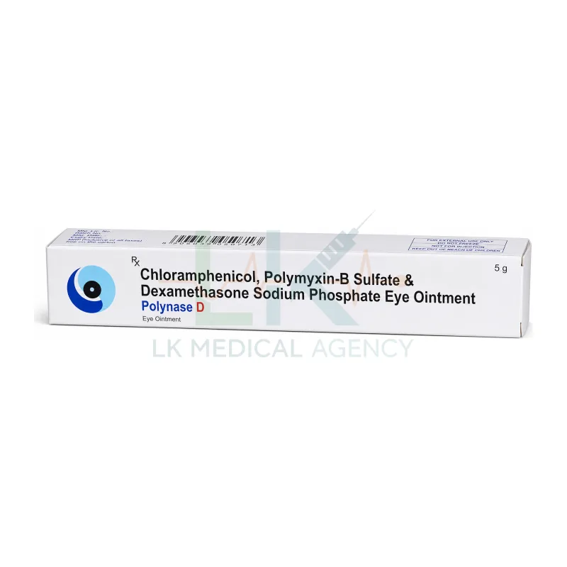 Polynase D Eye Ointment 5 gm
