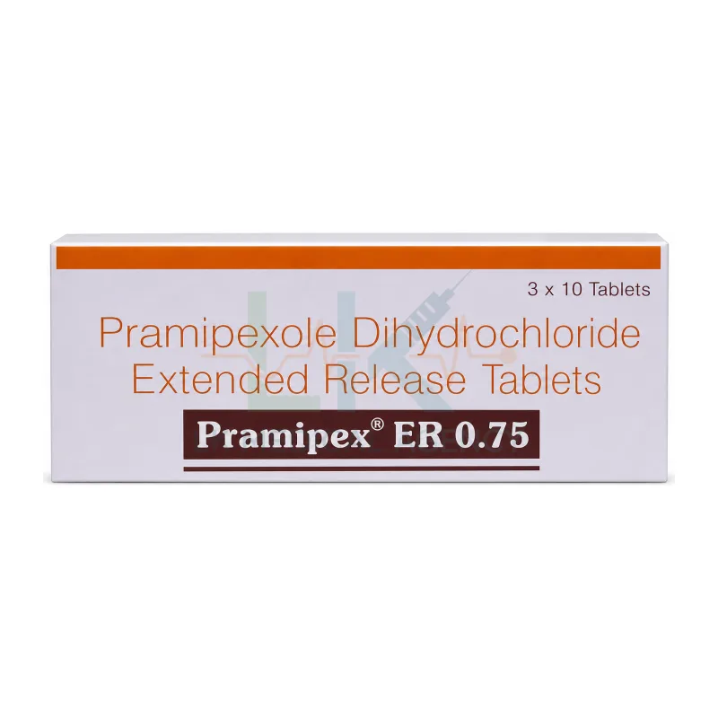 Pramipex ER 0.75 10 tab