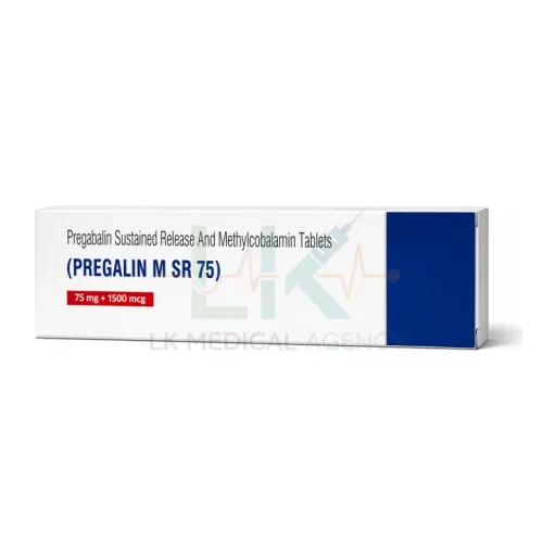 Pregalin M SR 75 mg Tablet (15 Tab)