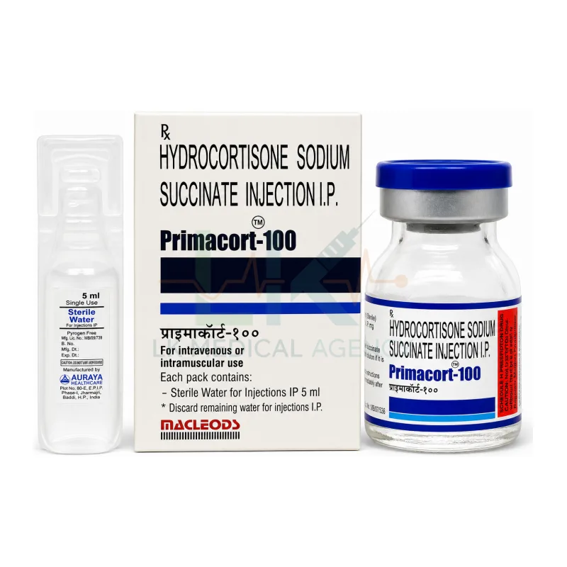 Primacort 100 mg Injection