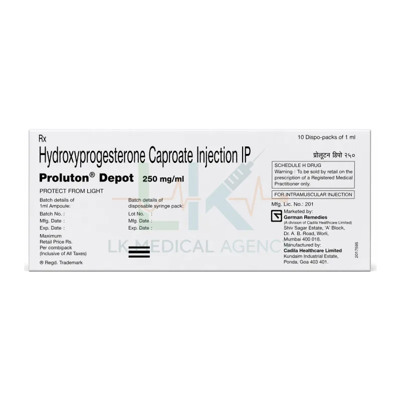 Proluton Depot 250mg 1 ml