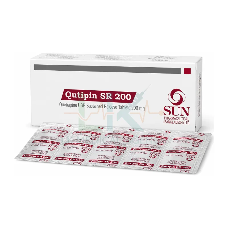 Qutipin SR 200 10 tab