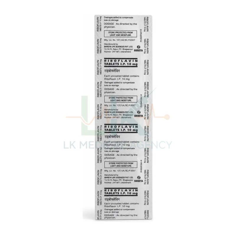 Riboflavin 10 tab
