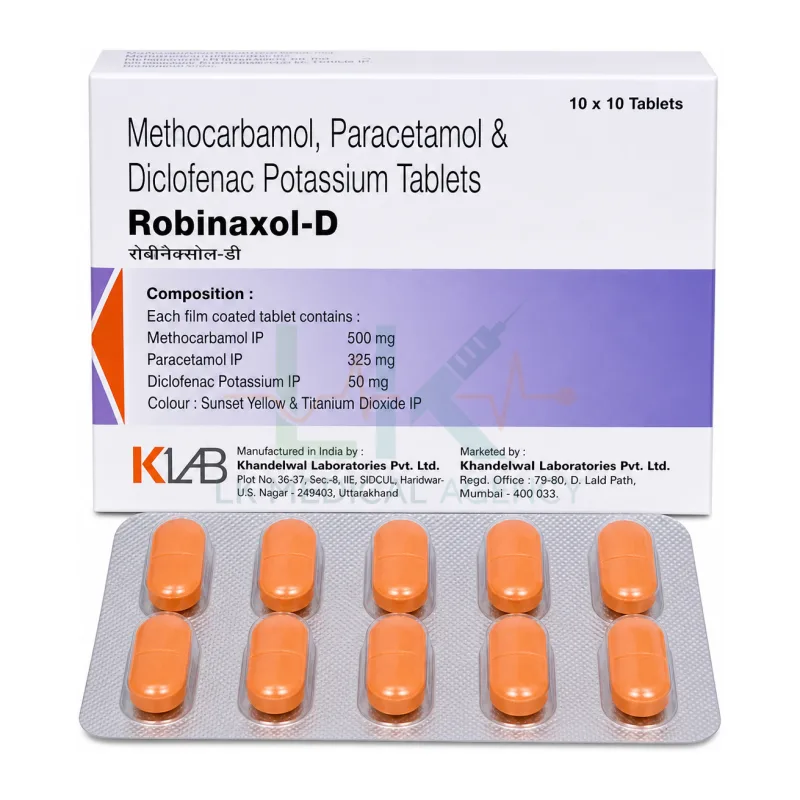Robinaxol-D 10 Tab