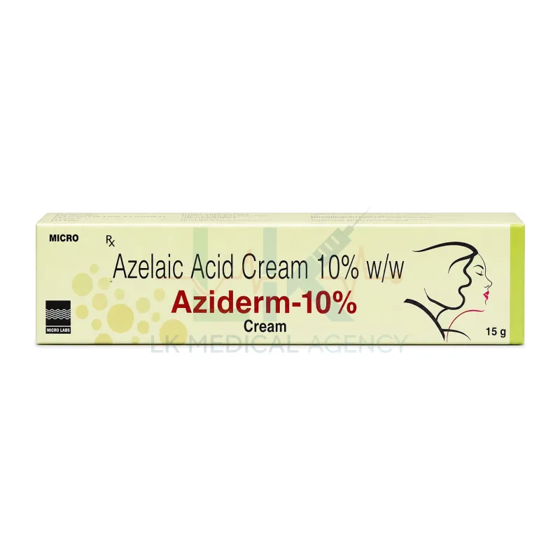 Aziderm 10 % Cream 15 gm