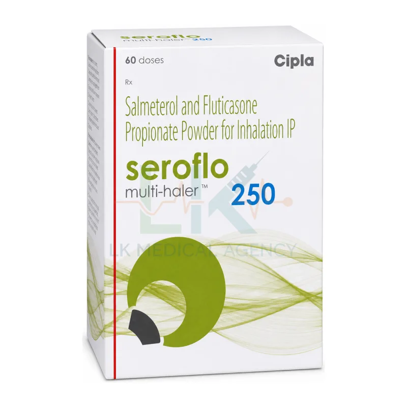 Seroflo 250 mcg Ciphaler (60 Doses)