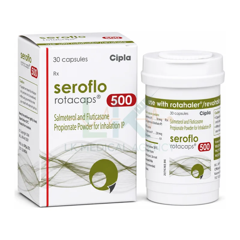 Seroflo 500 Rotacap 30 cap