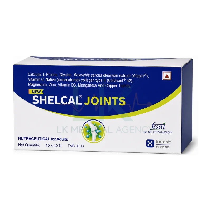 Shelcal Joints New 10 Tablets