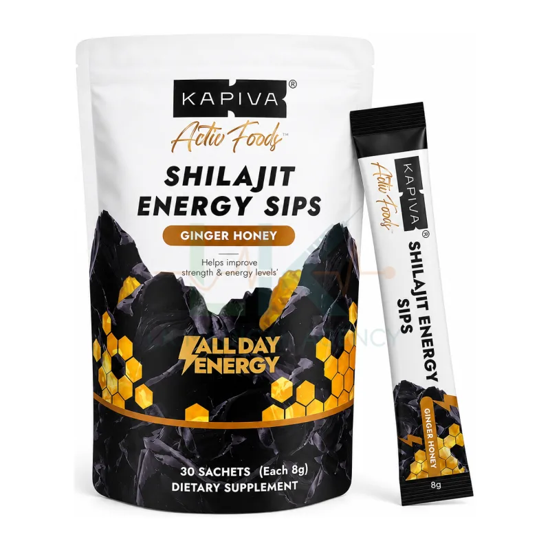 Shilajit Everyday Sips Ginger Honey 30 sachet