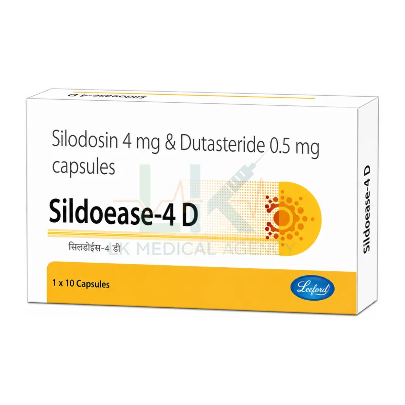 Sildoease 4D 10 cap